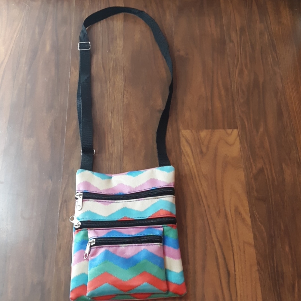 Chevron Crossbody Bag